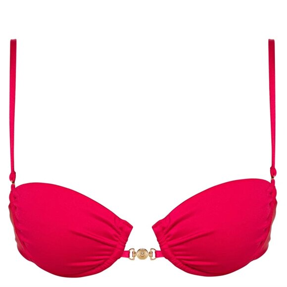 Sommer Swim Harper Balconette Bikini Top in Magenta - Size Medium - Picture 1 of 6